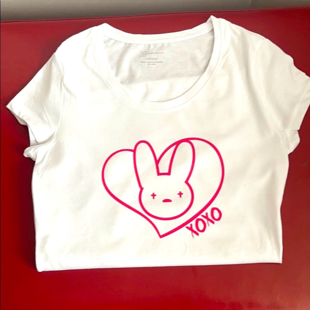 Inspired bad bunny Valentine’s Day shirt!